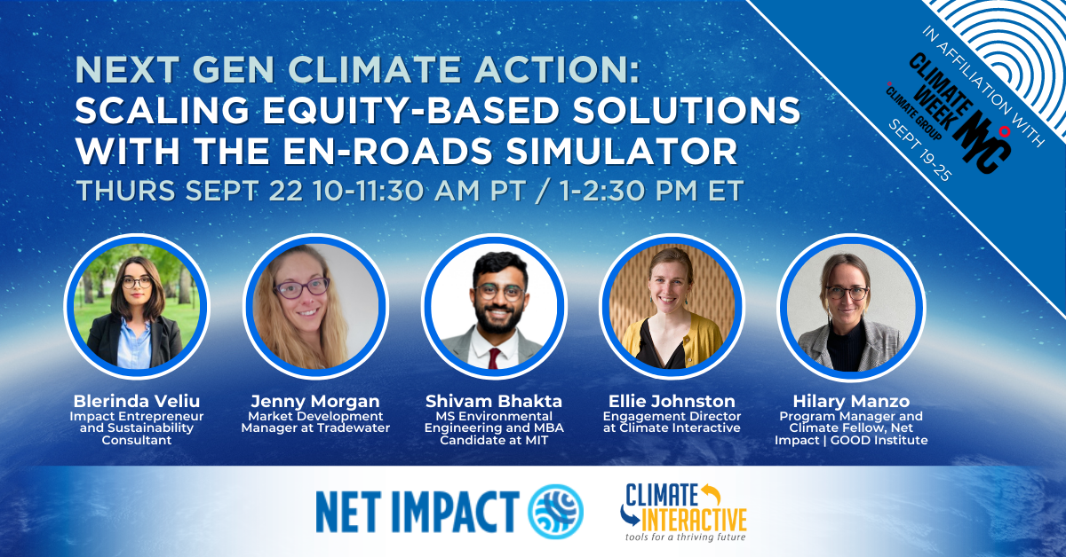 Next Gen Climate Action Scaling equitybased solutions with the En